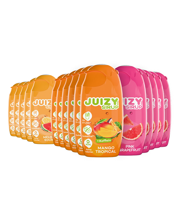 Die wilden Drei – Mix-Tray mit 16 zuckerfreien Sirups