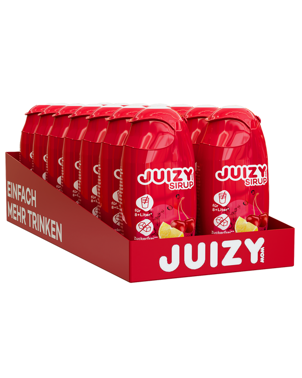 JUIZY WOW Cherry Lemon 16er Tray