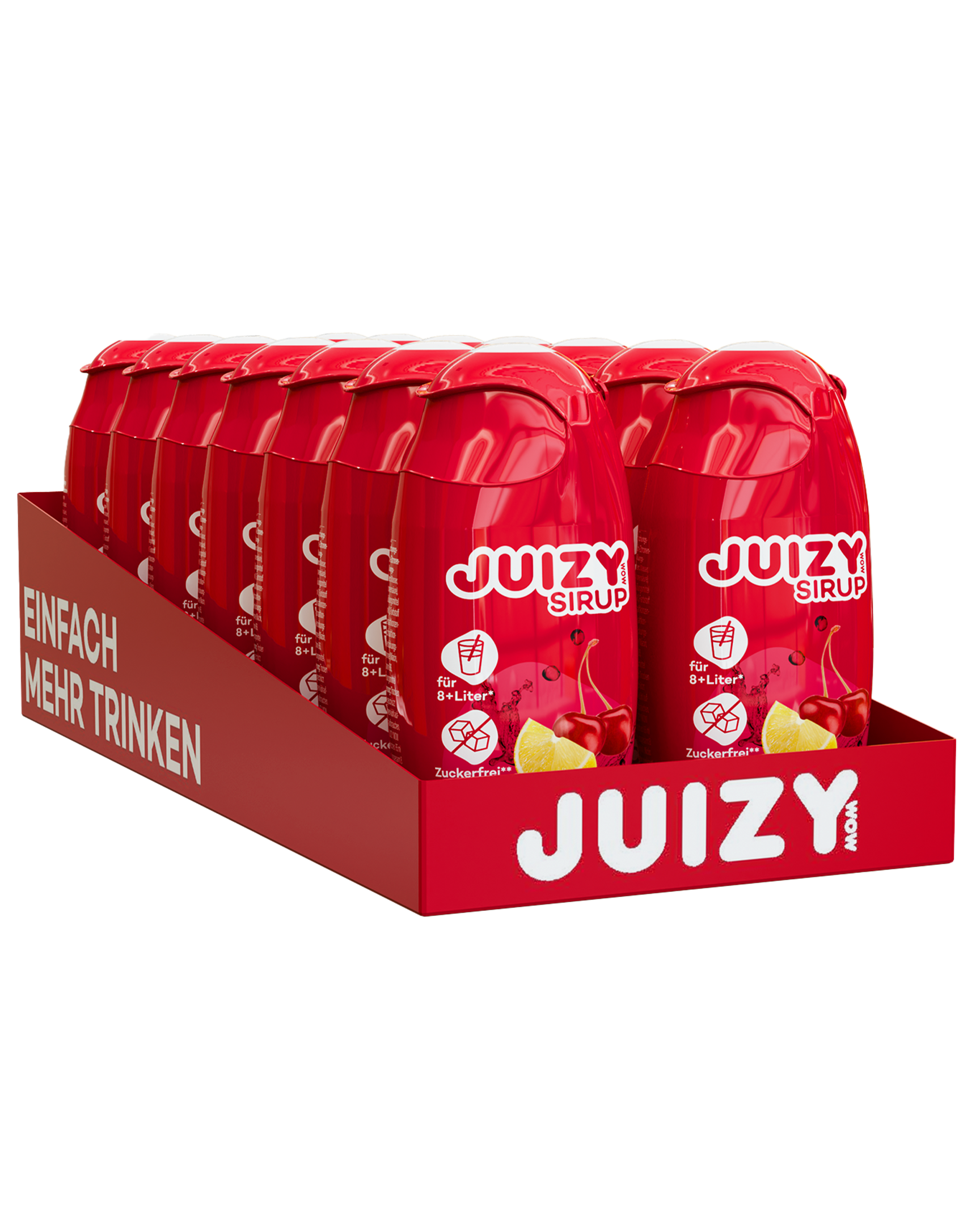 JUIZY WOW Cherry Lemon 16er Tray