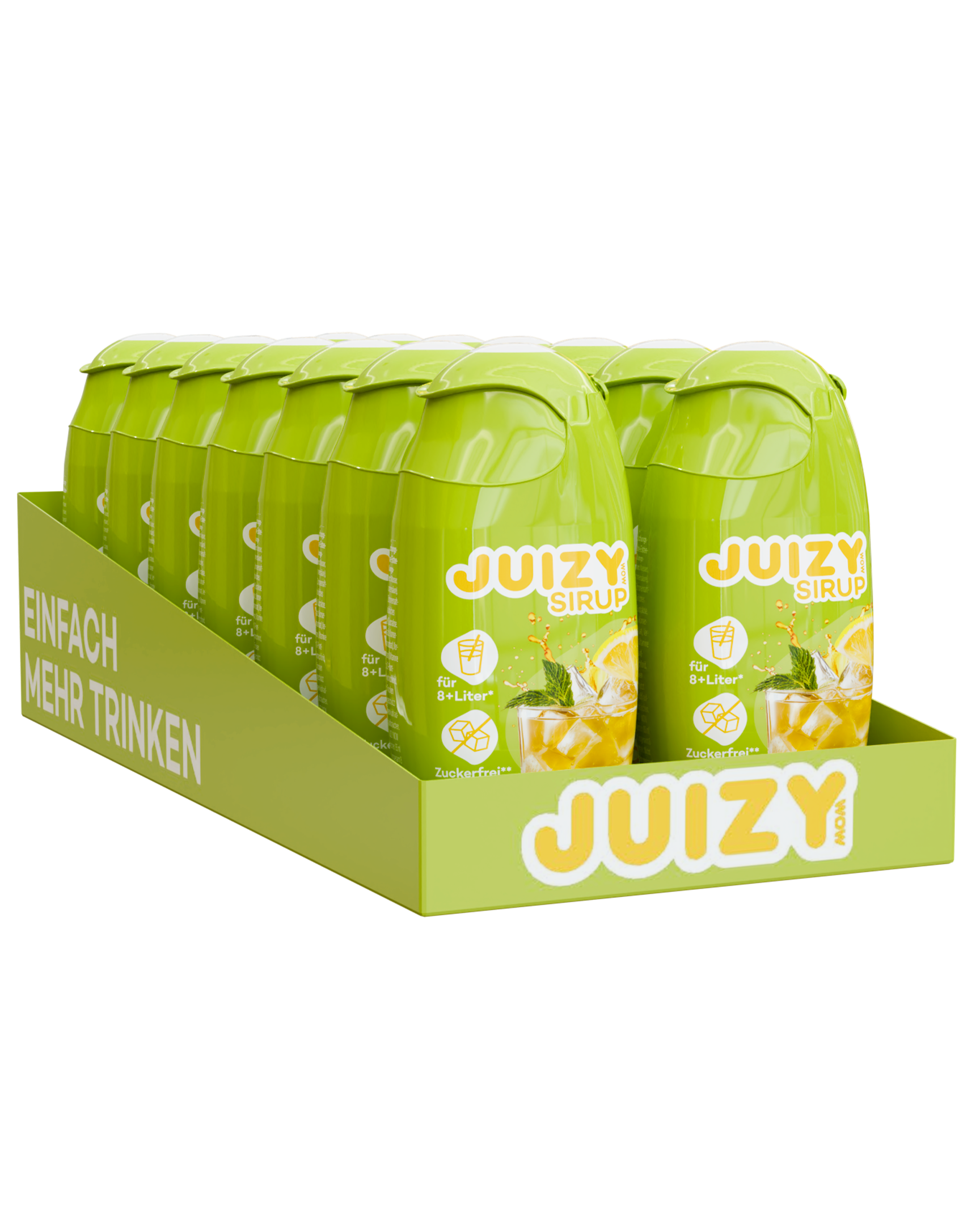 JUIZY WOW Lemon Ice Tea 16er Tray