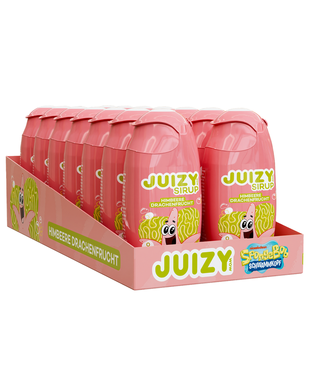 JUIZY WOW Patrick - Himbeere-Drachenfrucht 16er Tray