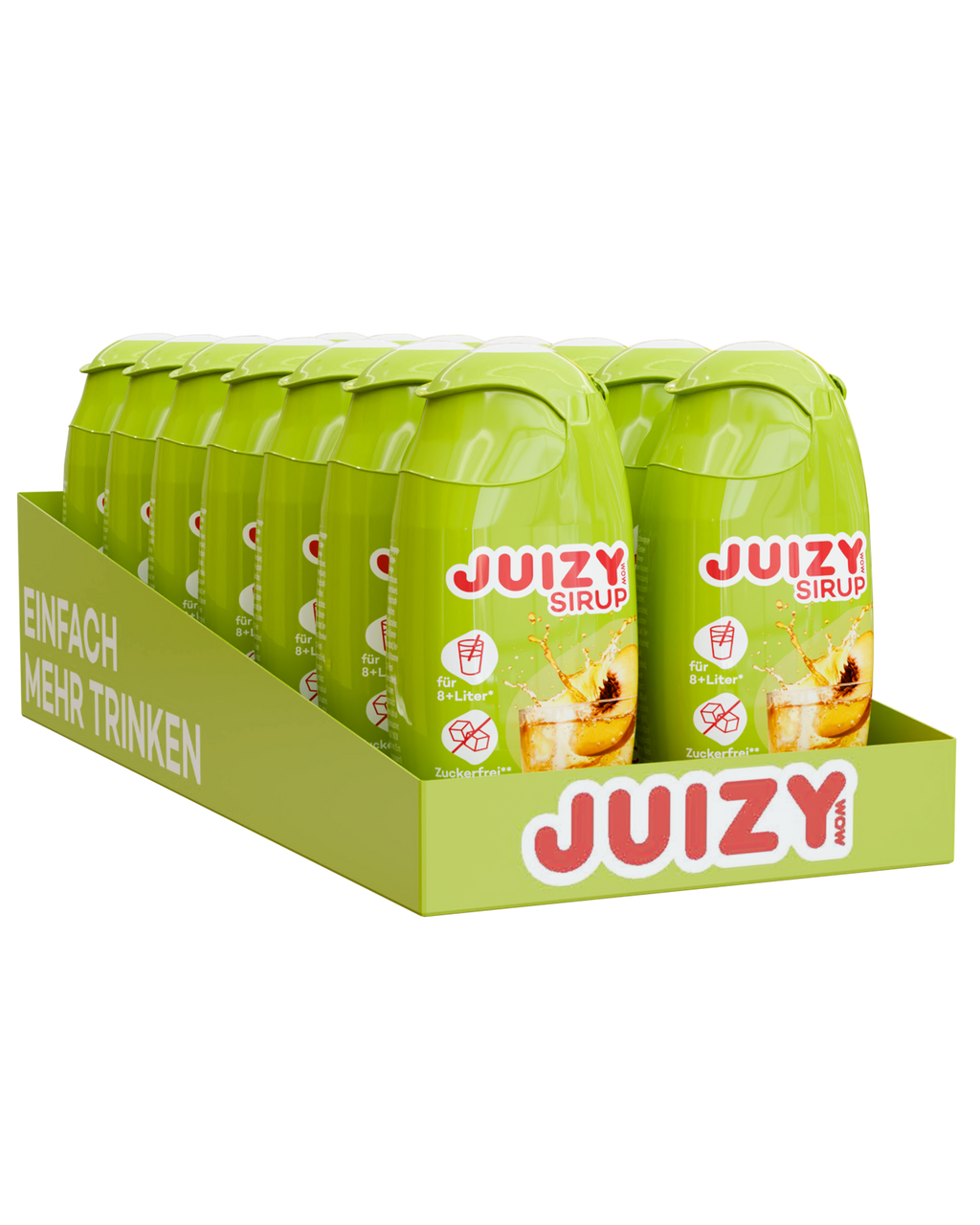 JUIZY WOW Peach Ice Tea 16er Tray