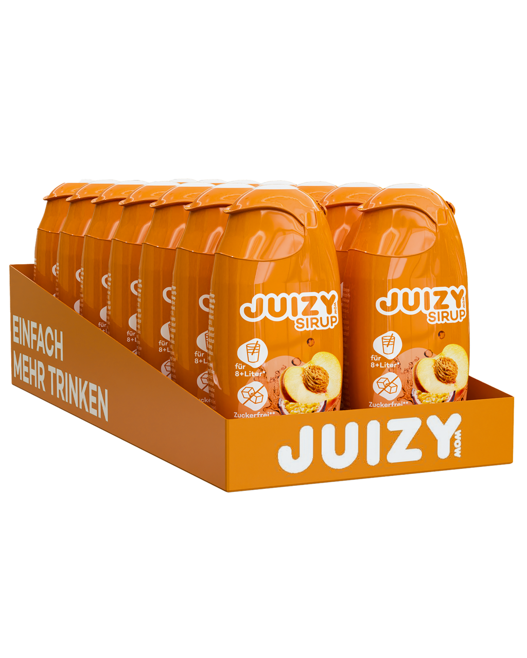 JUIZY WOW Peach Passionfruit 16er Tray