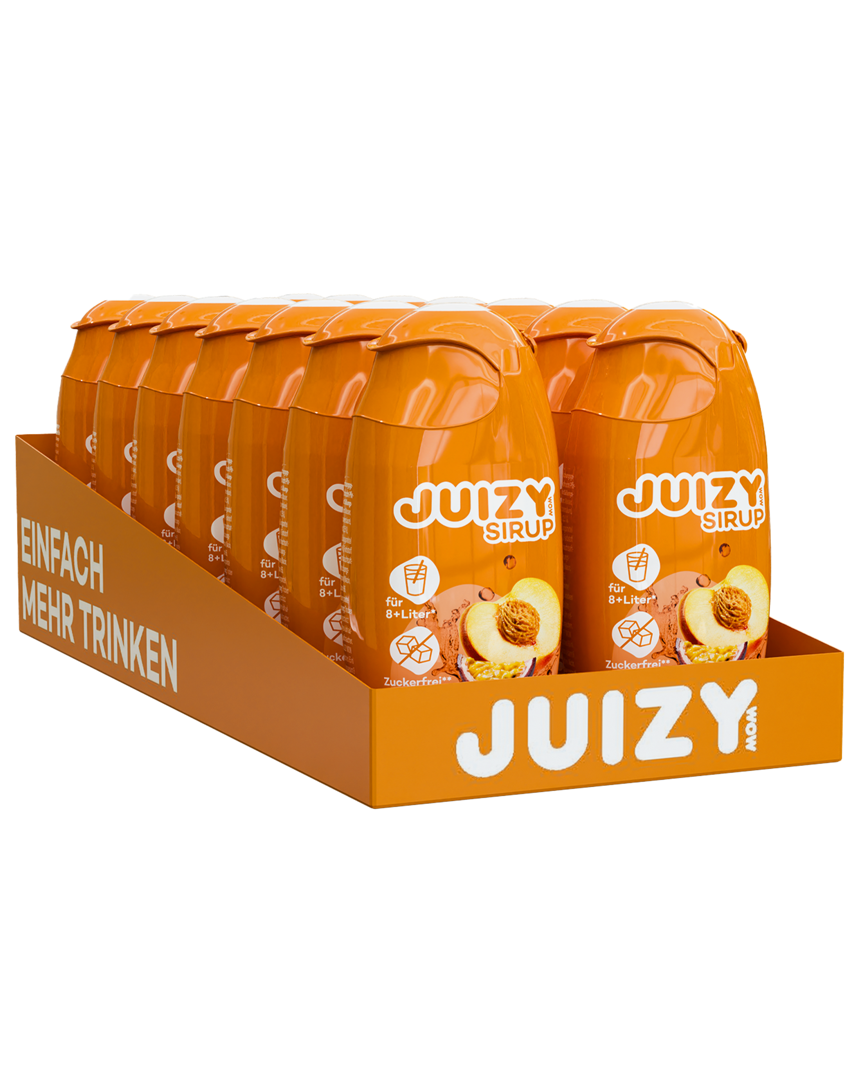 JUIZY WOW Peach Passionfruit 16er Tray