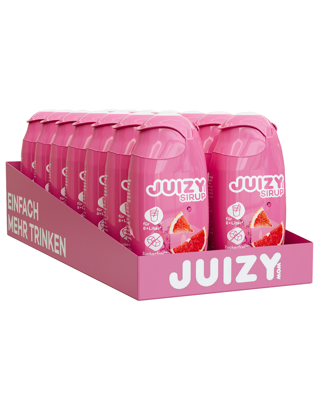 JUIZY WOW Pink Grapefruit 16er Tray