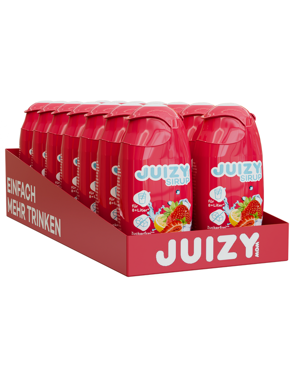 JUIZY WOW Strawberry Ice 16er Tray