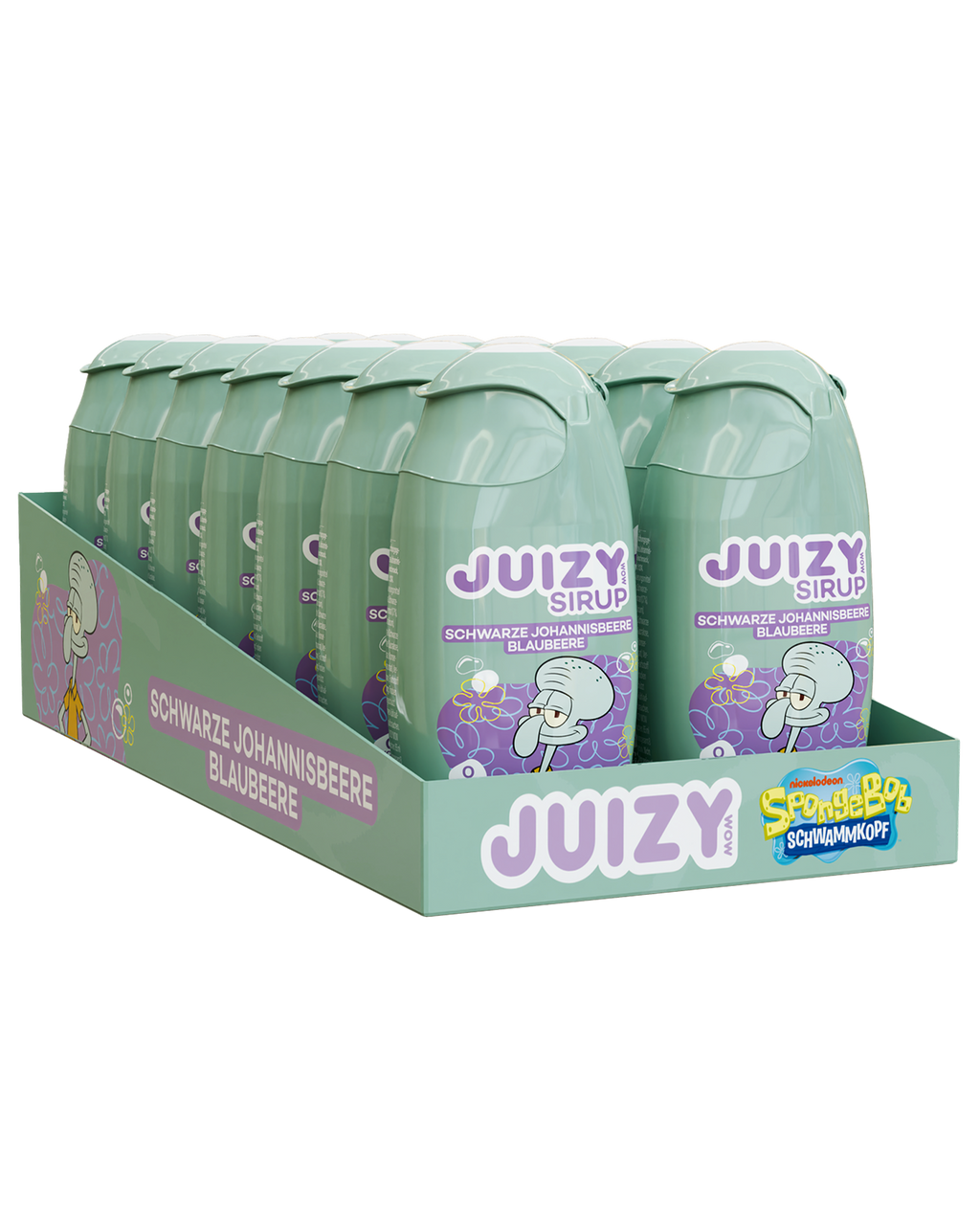 JUIZY WOW Thaddäus - Schwarze Johannisbeere-Blaubeere 16er Tray