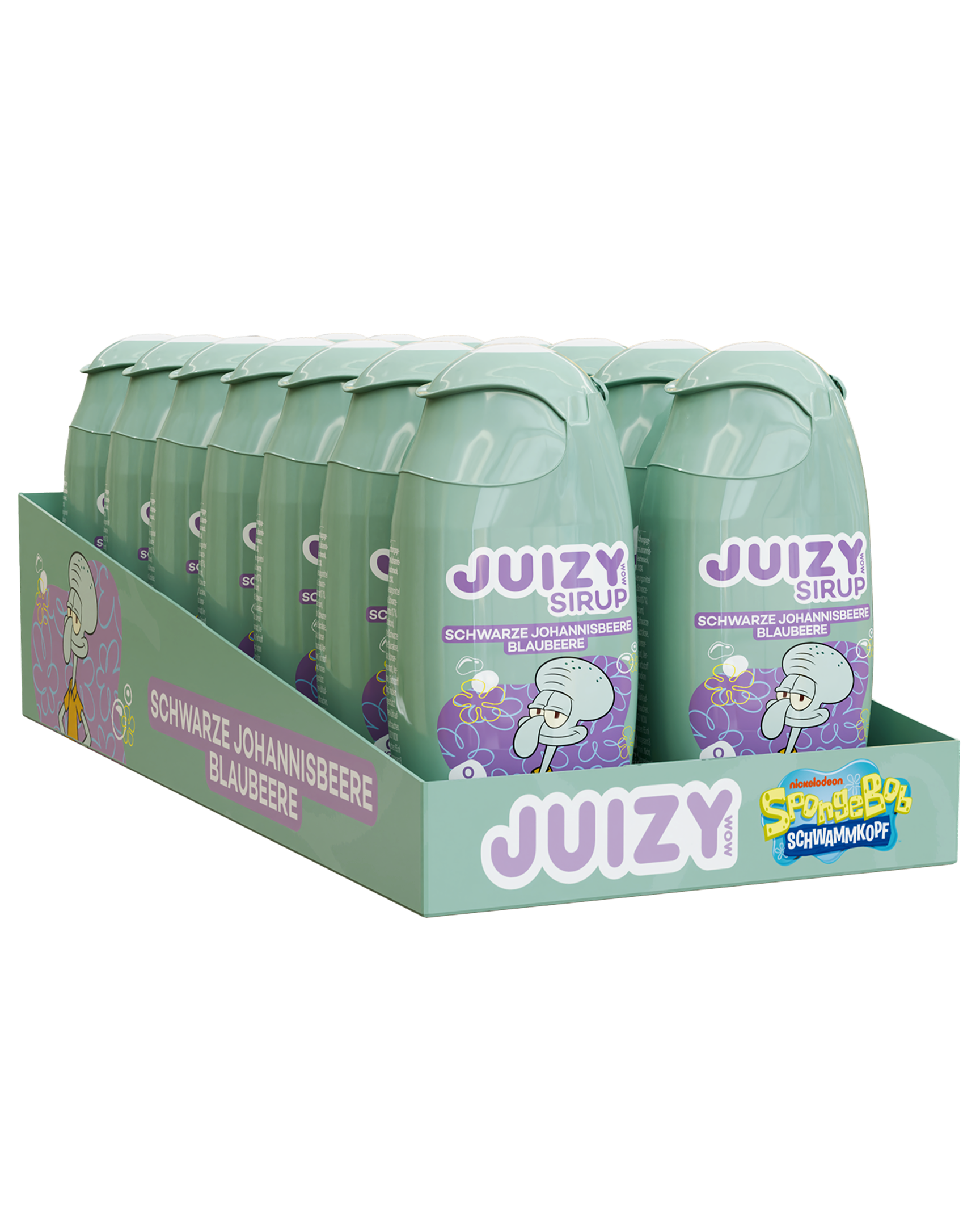 JUIZY WOW Thaddäus - Schwarze Johannisbeere-Blaubeere 16er Tray