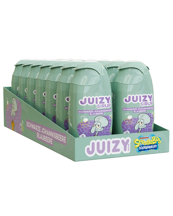 JUIZY WOW Thaddäus - Schwarze Johannisbeere-Blaubeere 16er Tray