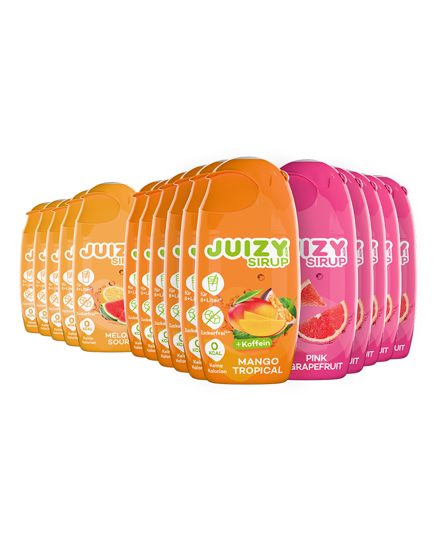 Die wilden Drei – Mix-Tray mit 16 zuckerfreien Sirups
