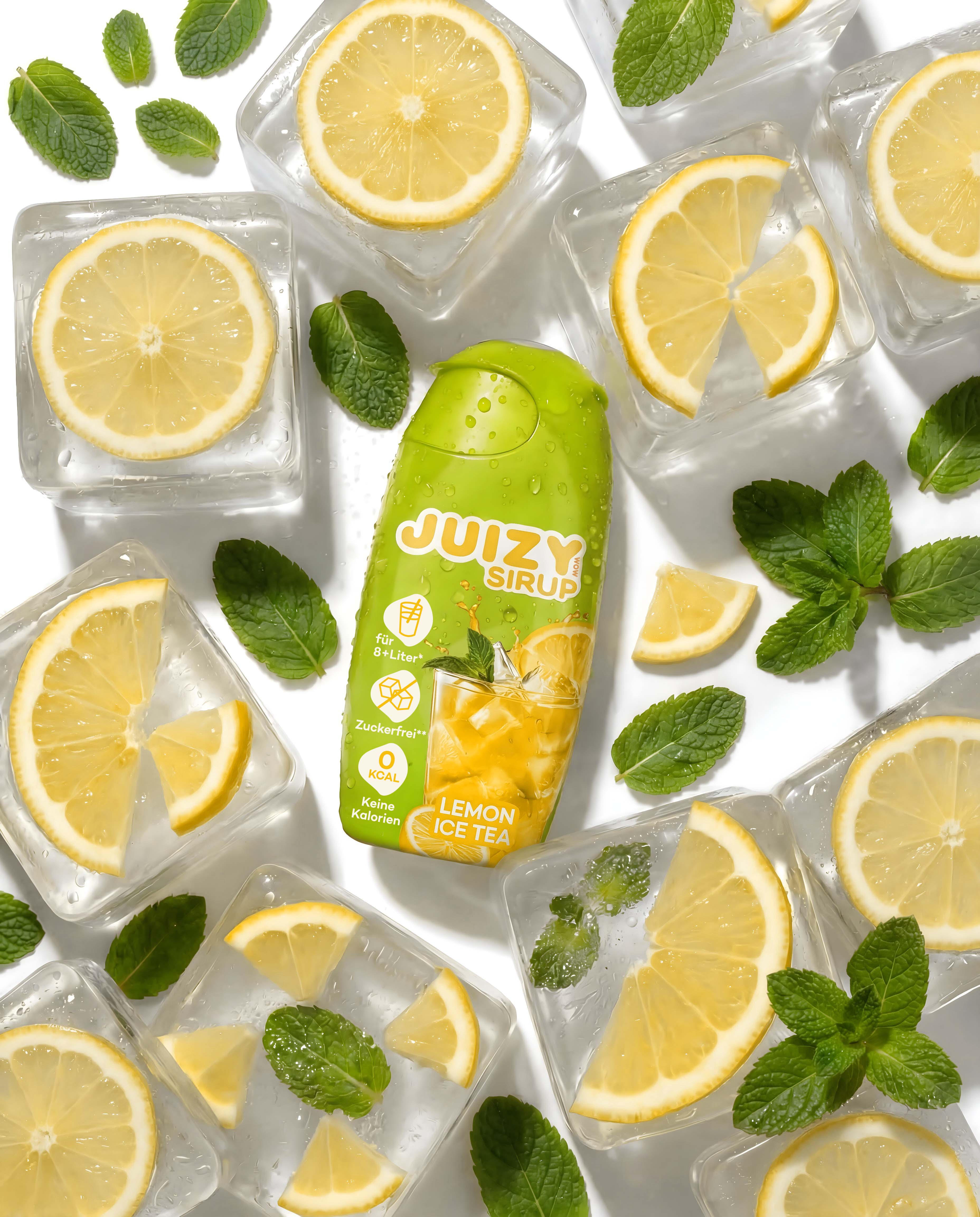 JUIZY WOW Lemon Ice Tea 16er Tray