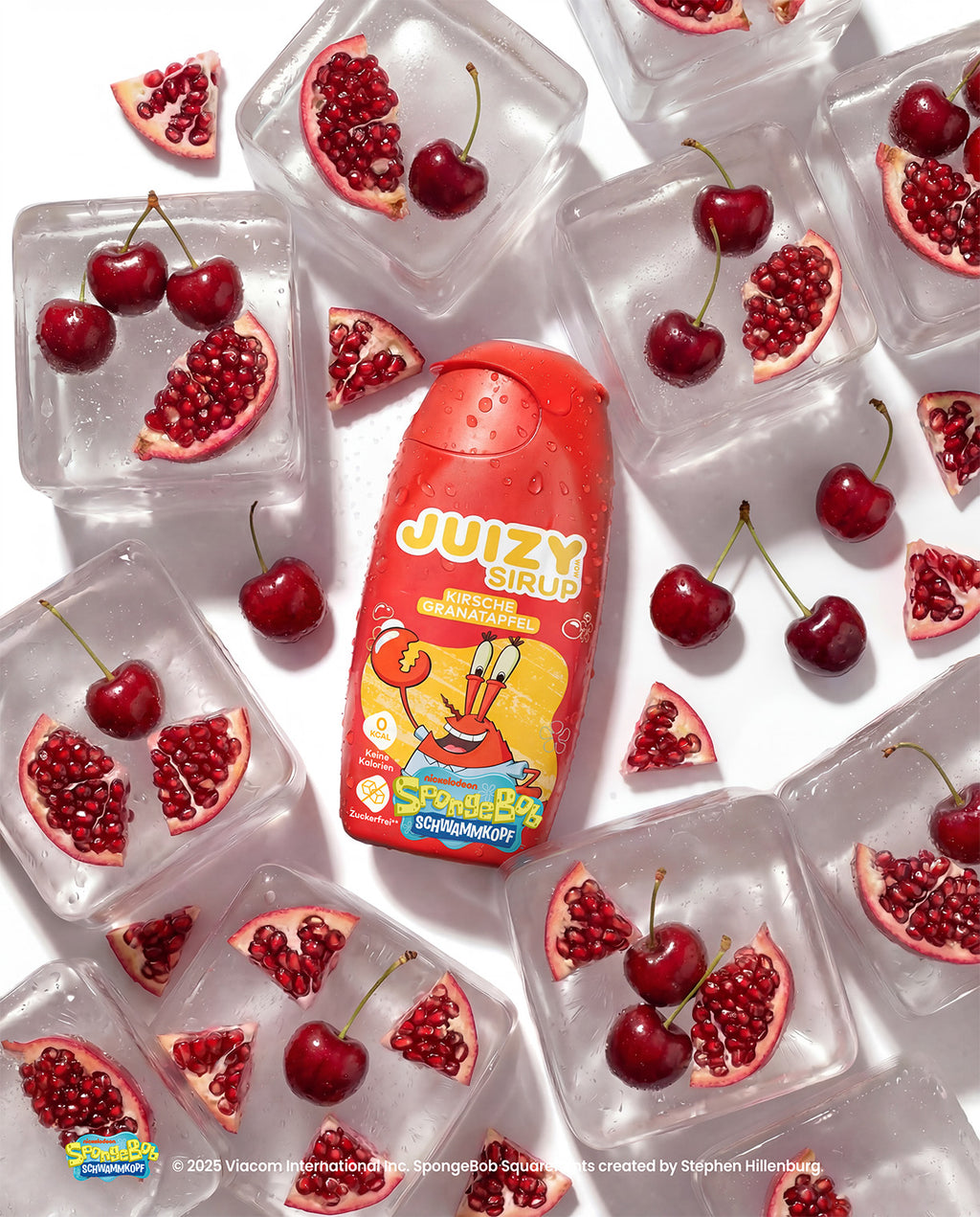 JUIZY WOW Mr Krabs - Kirsche-Granatapfel Tray 16er