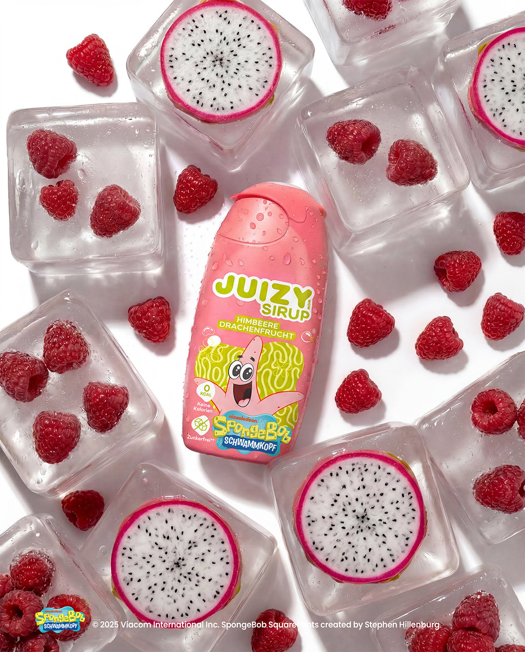 JUIZY WOW Patrick - Himbeere-Drachenfrucht 16er Tray