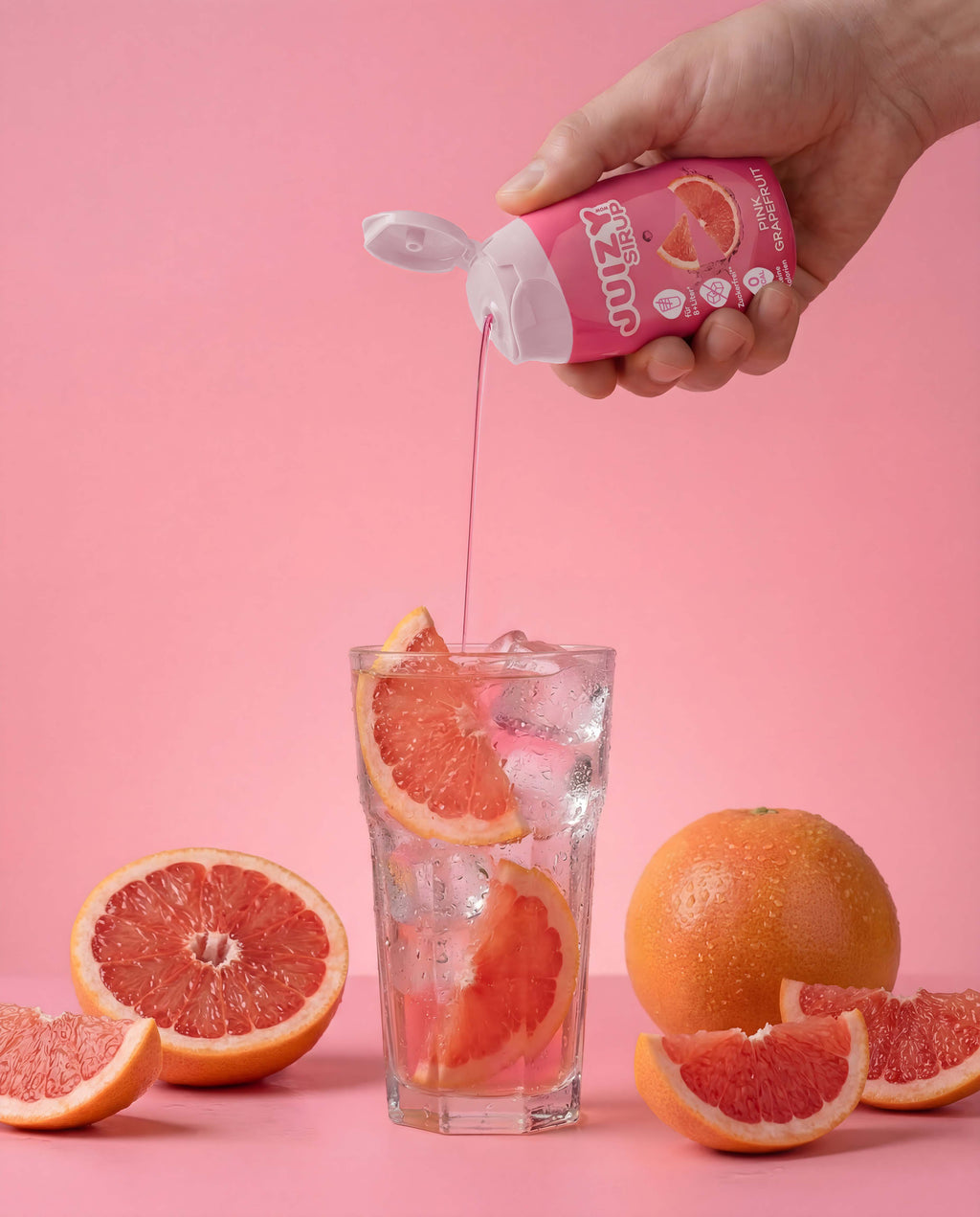 JUIZY WOW Pink Grapefruit 16er Tray