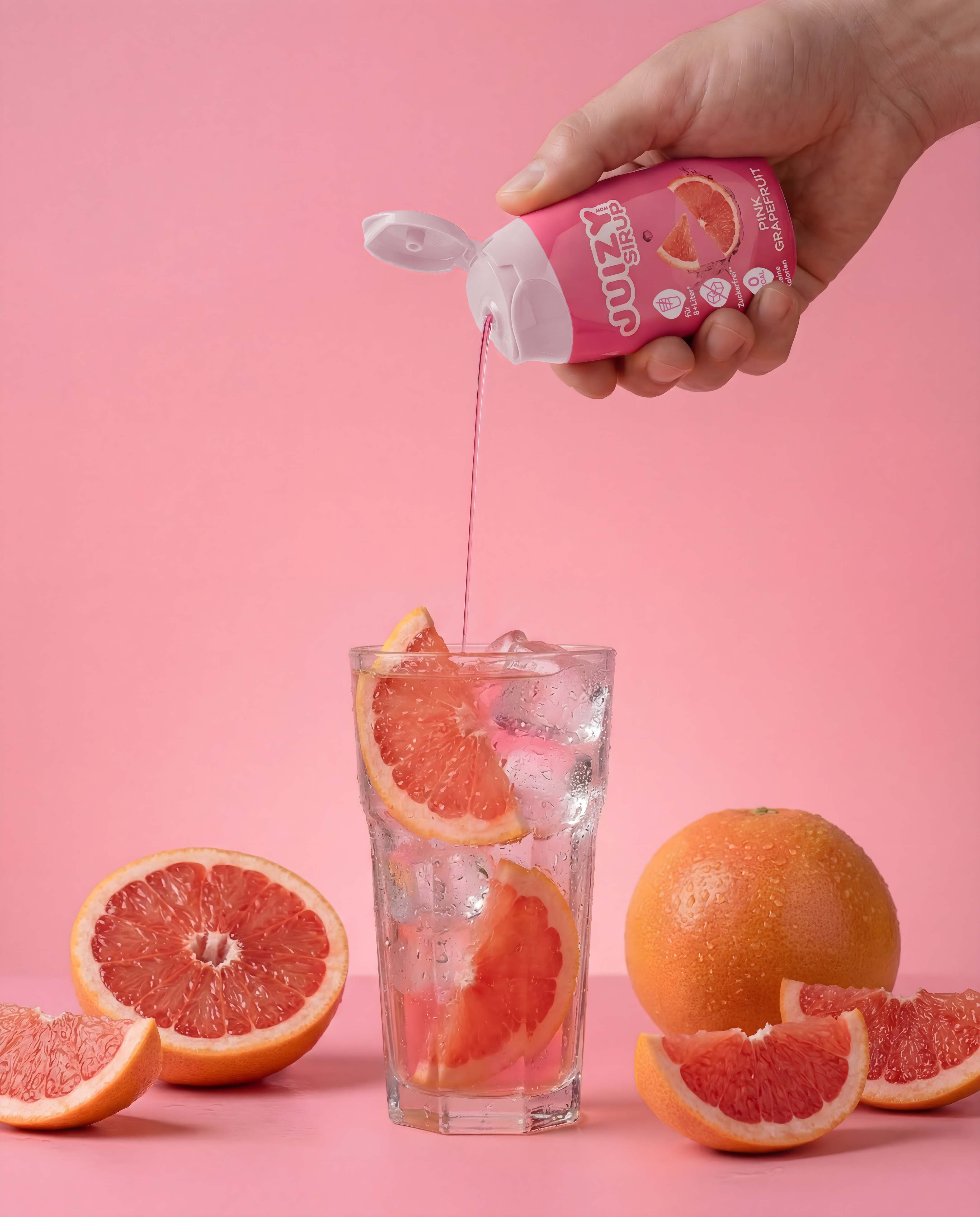 JUIZY WOW Pink Grapefruit 16er Tray