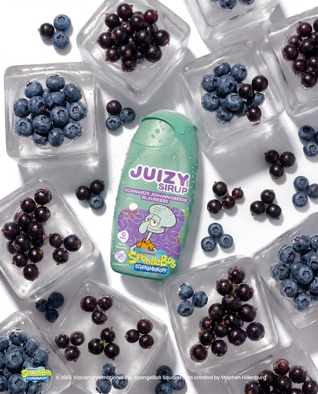 JUIZY WOW Thaddäus - Schwarze Johannisbeere-Blaubeere 16er Tray